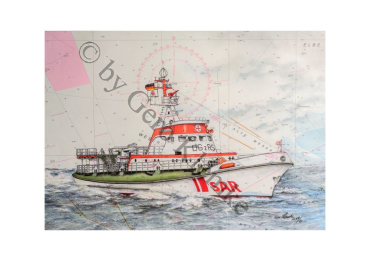 Kunstdruck des SK WILHELM KAISEN
